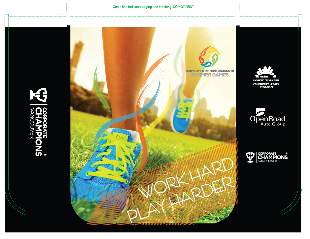 2013 CCV Summer Games Event Bag design